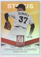 Henderson Alvarez #/49