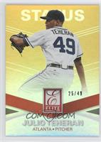 Julio Teheran #/49