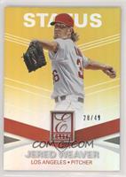 Jered Weaver #/49