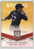 Carlos Gomez #/49