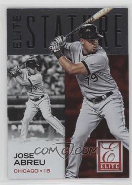 2015 Panini Elite - Elite Stature #8 - Jose Abreu