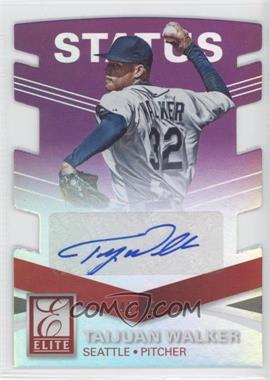 2015 Panini Elite - Signatures - Status Purple Die-Cut #67 - Taijuan Walker /49