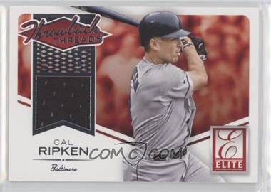 2015 Panini Elite - Throwback Threads #9 - Cal Ripken