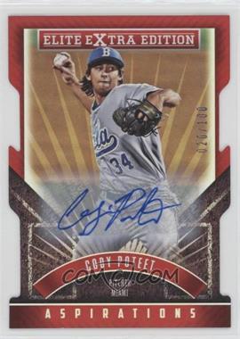 2015 Panini Elite Extra Edition - [Base] - Aspirations Autographs #117 - Cody Poteet /100