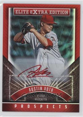2015 Panini Elite Extra Edition - [Base] - Prospects Autographs Red Ink #157 - Austin Voth /25