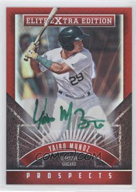 2015 Panini Elite Extra Edition - [Base] - Prospects Autographs #144.2 - Yairo Munoz (Green Ink)