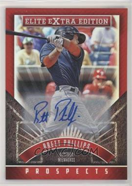 2015 Panini Elite Extra Edition - [Base] - Prospects Autographs #160 - Brett Phillips