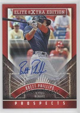 2015 Panini Elite Extra Edition - [Base] - Prospects Autographs #160 - Brett Phillips