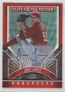 2015 Panini Elite Extra Edition - [Base] - Prospects Autographs #170 - Jose Lopez