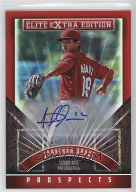 2015 Panini Elite Extra Edition - [Base] - Prospects Autographs #189 - Jonathan Arauz