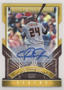 2015 Panini Elite Extra Edition - [Base] - Status Gold Die-Cut Prospects Autographs #38 - Daz Cameron /5