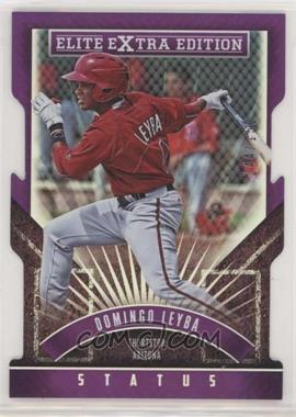 2015 Panini Elite Extra Edition - [Base] - Status Purple Die-Cut #137 - Domingo Leyba /150 [EX to NM]