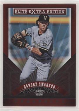 2015 Panini Elite Extra Edition - [Base] #2 - Dansby Swanson