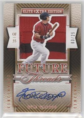 2015 Panini Elite Extra Edition - Future Threads Silhouette Signatures - Prime #32 - Kyle Waldrop /25