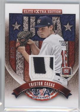 2015 Panini Elite Extra Edition - USA Baseball 15U - Game Jerseys Prime #15 - Triston Casas /25