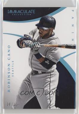 2015 Panini Immaculate Collection - [Base] - Blue #10 - Robinson Cano /10