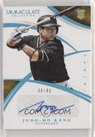 Rookie Autos Blue - Jung-Ho Kang #/49