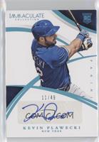 Rookie Autos Blue - Kevin Plawecki #/49