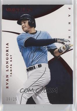 2015 Panini Immaculate Collection - [Base] - Red #14 - Evan Longoria /25
