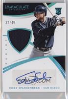 Rookie Material Autos - Cory Spangenberg #/49