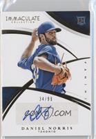 Rookie Autos Gold - Daniel Norris #/99