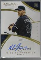 Rookie Autos Gold - Mike Foltynewicz [Noted] #/99