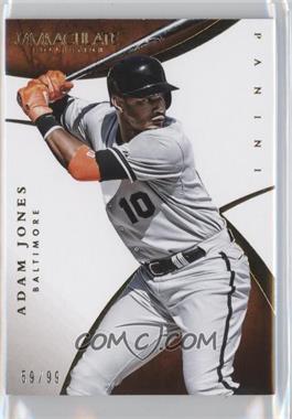 2015 Panini Immaculate Collection - [Base] #23 - Adam Jones /99