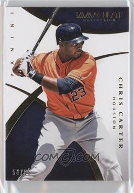 2015 Panini Immaculate Collection - [Base] #67 - Chris Carter /99