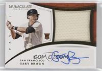 Gary Brown #/25