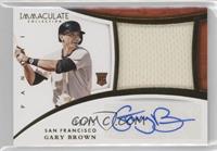 Gary Brown #/25