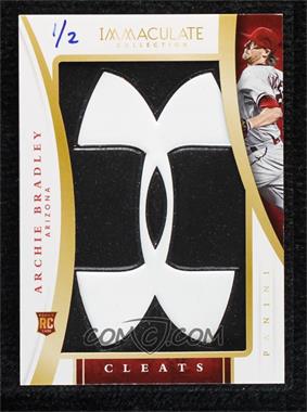 2015 Panini Immaculate Collection - Immaculate Cleats Jumbo #1 - Archie Bradley /2