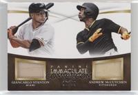 Andrew McCutchen, Giancarlo Stanton #/49