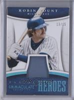 Robin Yount [Noted] #/15