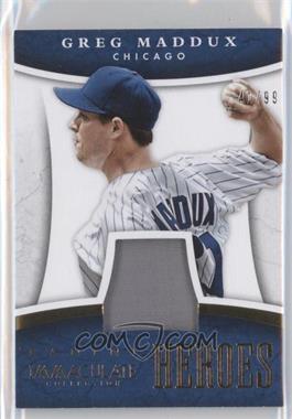2015 Panini Immaculate Collection - Immaculate Heroes Materials #14 - Greg Maddux /99