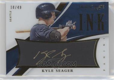 2015 Panini Immaculate Collection - Immaculate Ink #20 - Kyle Seager /49
