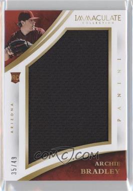 2015 Panini Immaculate Collection - Immaculate Jumbo #33 - Archie Bradley /49