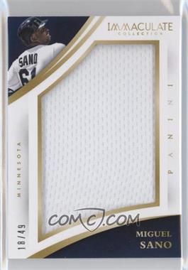 2015 Panini Immaculate Collection - Immaculate Jumbo #43 - Miguel Sano /49