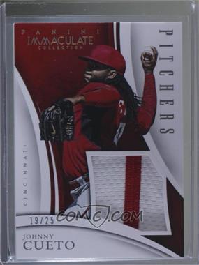 2015 Panini Immaculate Collection - Immaculate Pitchers - Prime #1 - Johnny Cueto /25 [Noted]