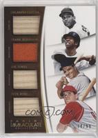 Frank Robinson, Joe Torre, Orlando Cepeda, Pete Rose #/99