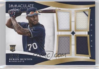 2015 Panini Immaculate Collection - Immaculate Quads #1 - Byron Buxton /99