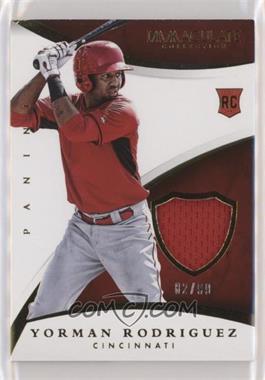 2015 Panini Immaculate Collection - Immaculate Swatches #42 - Yorman Rodriguez /99 [EX to NM]