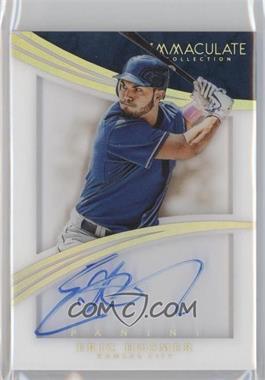 2015 Panini Immaculate Collection - Shadowbox Signatures - Holo Gold #58 - Eric Hosmer /15