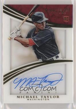 2015 Panini Immaculate Collection - Shadowbox Signatures #26 - Michael Taylor /49