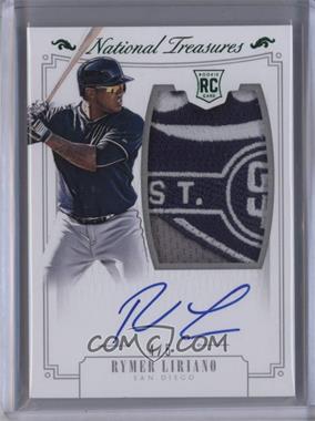 2015 Panini National Treasures - [Base] - Green #170 - Rookie Material Signatures - Rymer Liriano /5