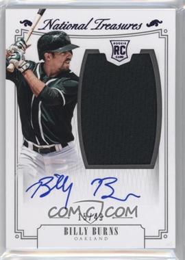 2015 Panini National Treasures - [Base] - Purple #237 - Rookie Material Signatures - Billy Burns /49