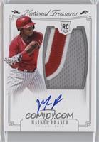 Rookie Material Signatures Silver - Maikel Franco #/99