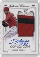 Rookie Material Signatures Silver - Raisel Iglesias #/99