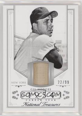 2015 Panini National Treasures - [Base] #17 - Gil Hodges /99