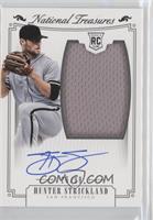 Rookie Material Signatures Silver - Hunter Strickland #/99