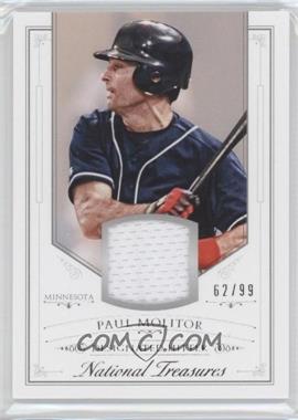 2015 Panini National Treasures - [Base] #91 - Paul Molitor /99